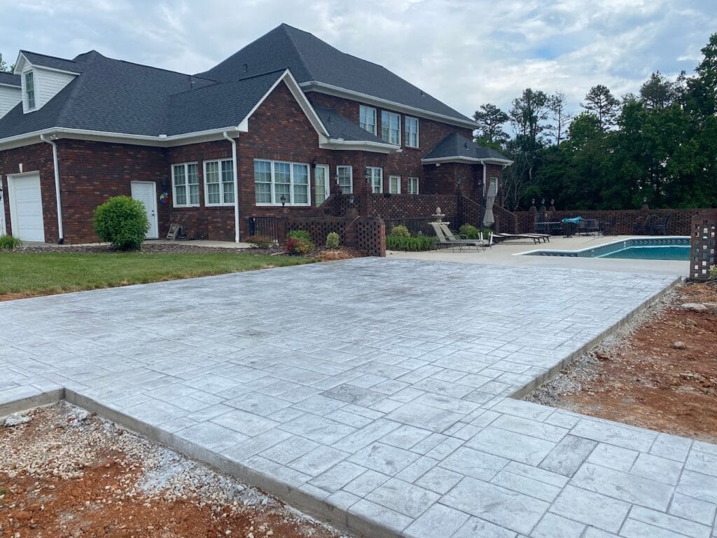 concrete driveway construction salisbury nc