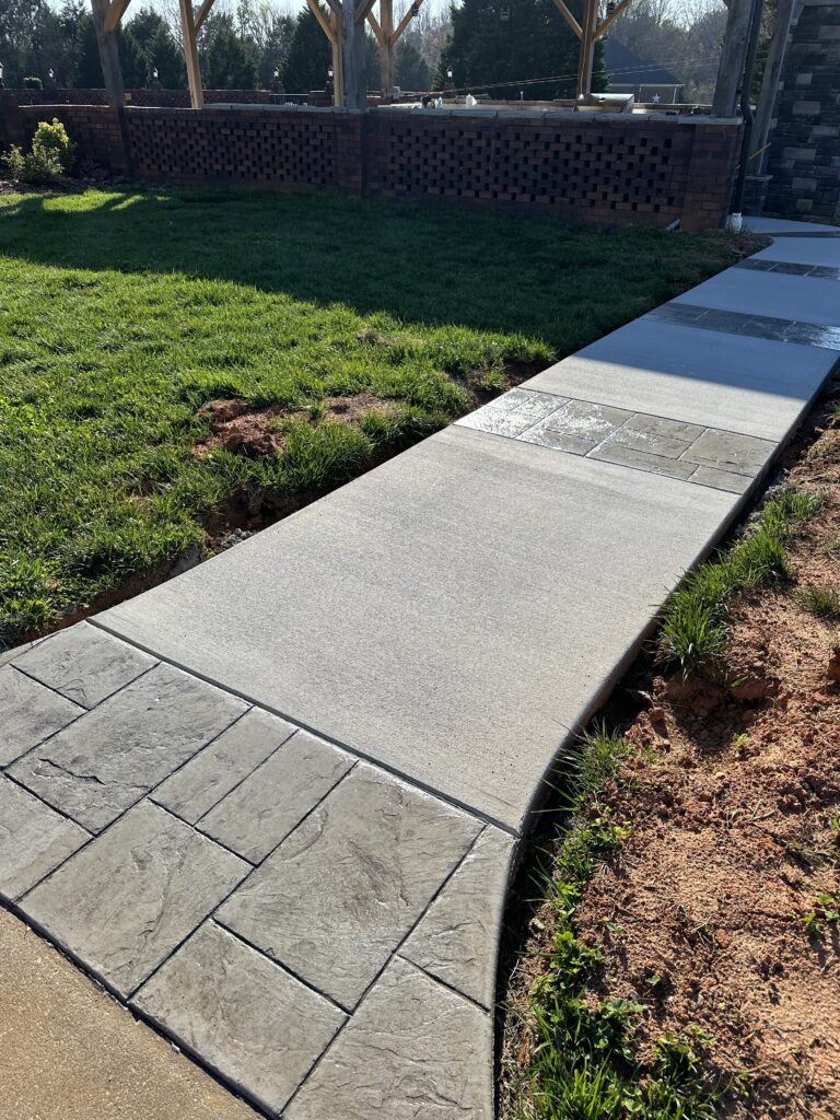 concrete sidewalk construction services